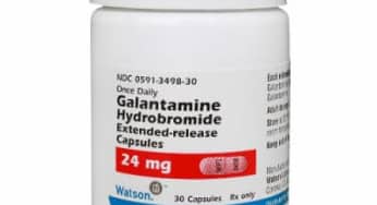 Galantamine: thuốc Razadyne điều trị bệnh sa sút trí tuệ, Alzheimer