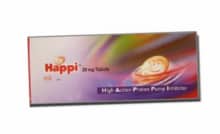Happi 20mg: thuốc Rabeprazol natri ức chế tiết acid chưa loét dạ dày, loét hành tá tràng, trào ngược, diệt HP
