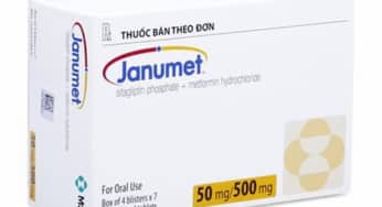 Janumet, thuốc phối hợp sitagliptin-metformin điều trị đái tháo đường týp 2