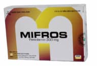 Mifros, Penicillamine 300 mg, thuốc chữa nhiễm độc chì, đồng, thấp khớp