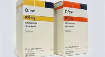 Ofev, Nintedanib thuốc chữa ung thư, bệnh phổi kẽ kết hợp với xơ cứng bì hệ thống