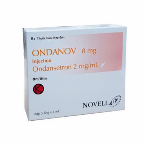 Ondanov 8mg, ondansetron, thuốc chống nôn khi điều trị hóa chất và sau phẫu thuật