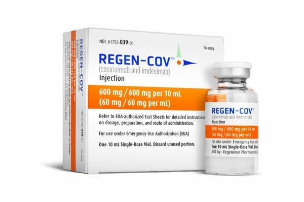 REGEN-COV, casirivimab kết hợp imdevimab đã được FDA Hoa Kỳ cấp Giấy phép Sử dụng Khẩn cấp