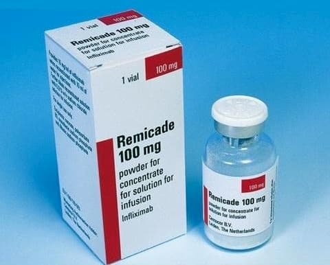 Remicade, thuốc điều trị bệnh Crohn, viêm loét đại trực tràng, viêm khớp