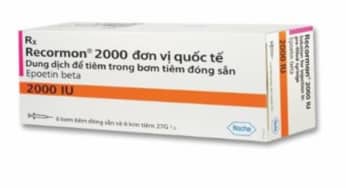 Recormon, epoetin beta, chữa thiếu máu cho bệnh suy thận, thuốc kích thích sinh hồng cầu