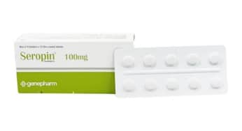 Seropin: thuốc Quetiapin 100mg điều trị tâm thần phân liệt, trầm cảm, hưng cảm