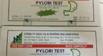 Test thử Helicobacter pylori (HP) NK Pylori Test trong nội soi dạ dày