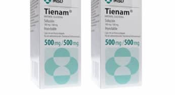 Tienam, kháng sinh imipenem, thuốc bột tiêm phổ diệt khuẩn rộng