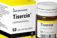 Tisercin: Levomepromazine, thuốc chống loạn thần, giảm đau, chống nôn, an thần
