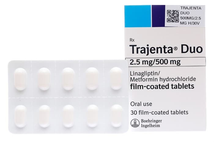 Trajenta Duo, thuốc điều trị đái tháo đường typ 2 gồm linagliptin, metformin